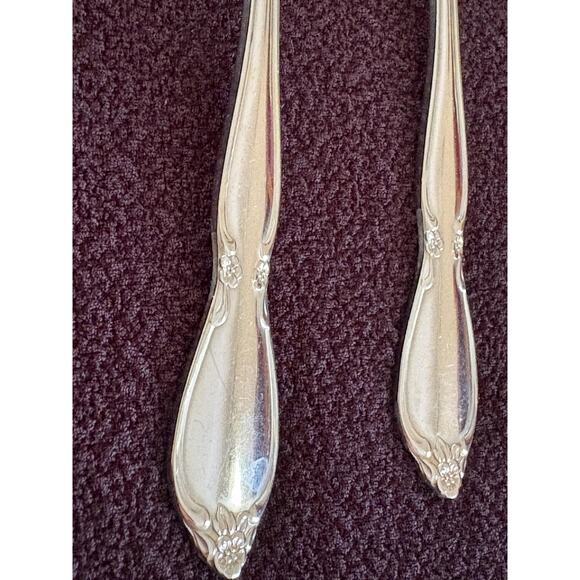Oneida Community Chatelaine Stainless Flatware 4 Citrus or Grapefruit Spoons - Picture 2 of 4